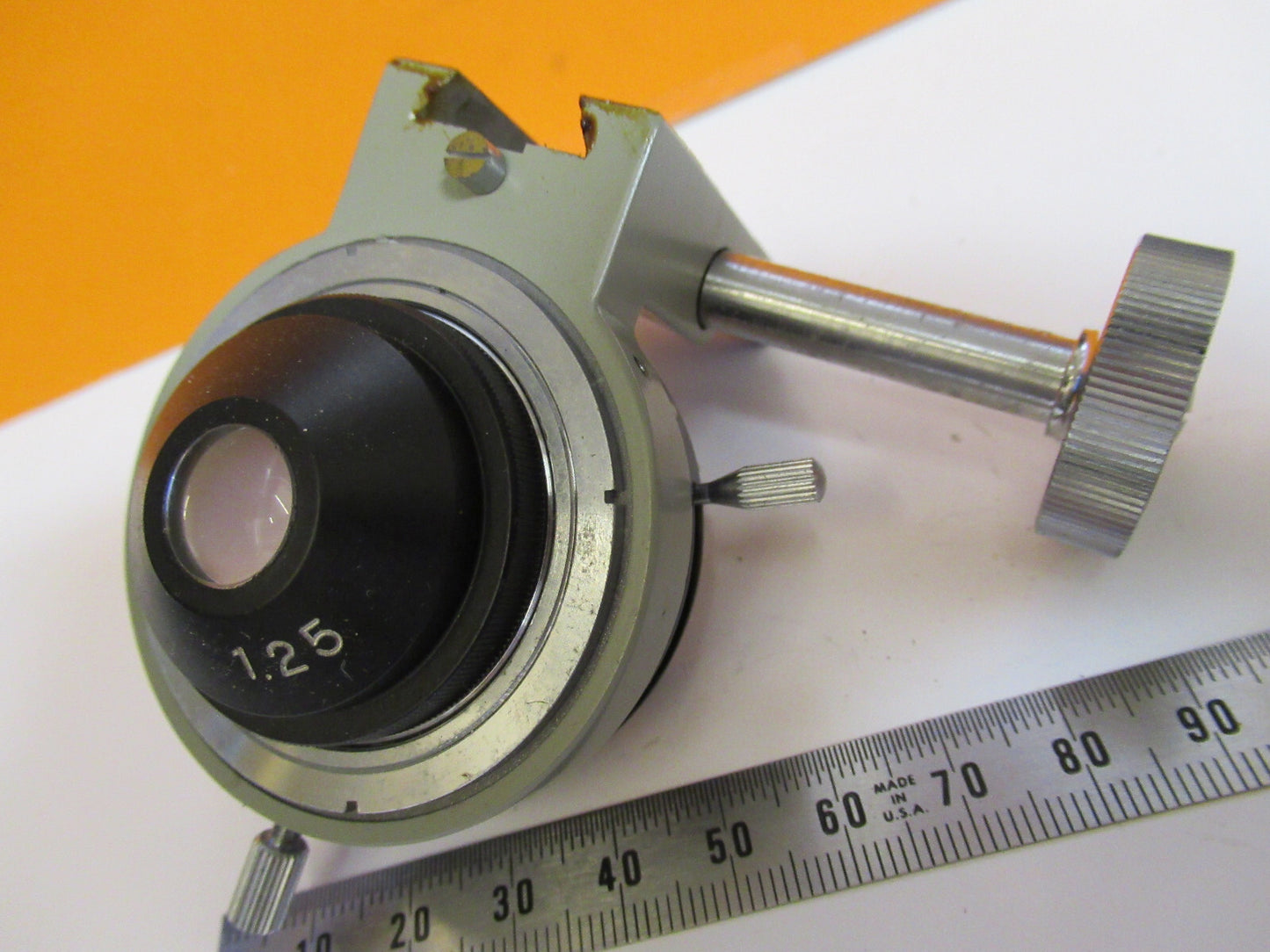 Kyowa Tokyo Japan Condenser + Iris + Holder Microscope Part