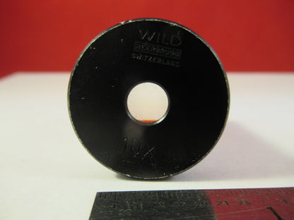 WILD SWISS EYEPIECE OCULAR 10X OPTICS MICROSCOPE PART AS PICTURED &FT-5-160
