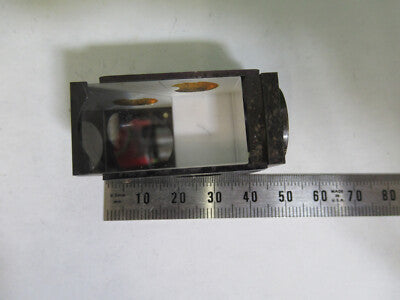 Ernst Leitz Wetzlar Germany Glass Prism Optics Microscope Part