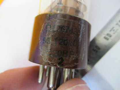Antique Resonator Quartz Crystal Glass Pkg Frequency