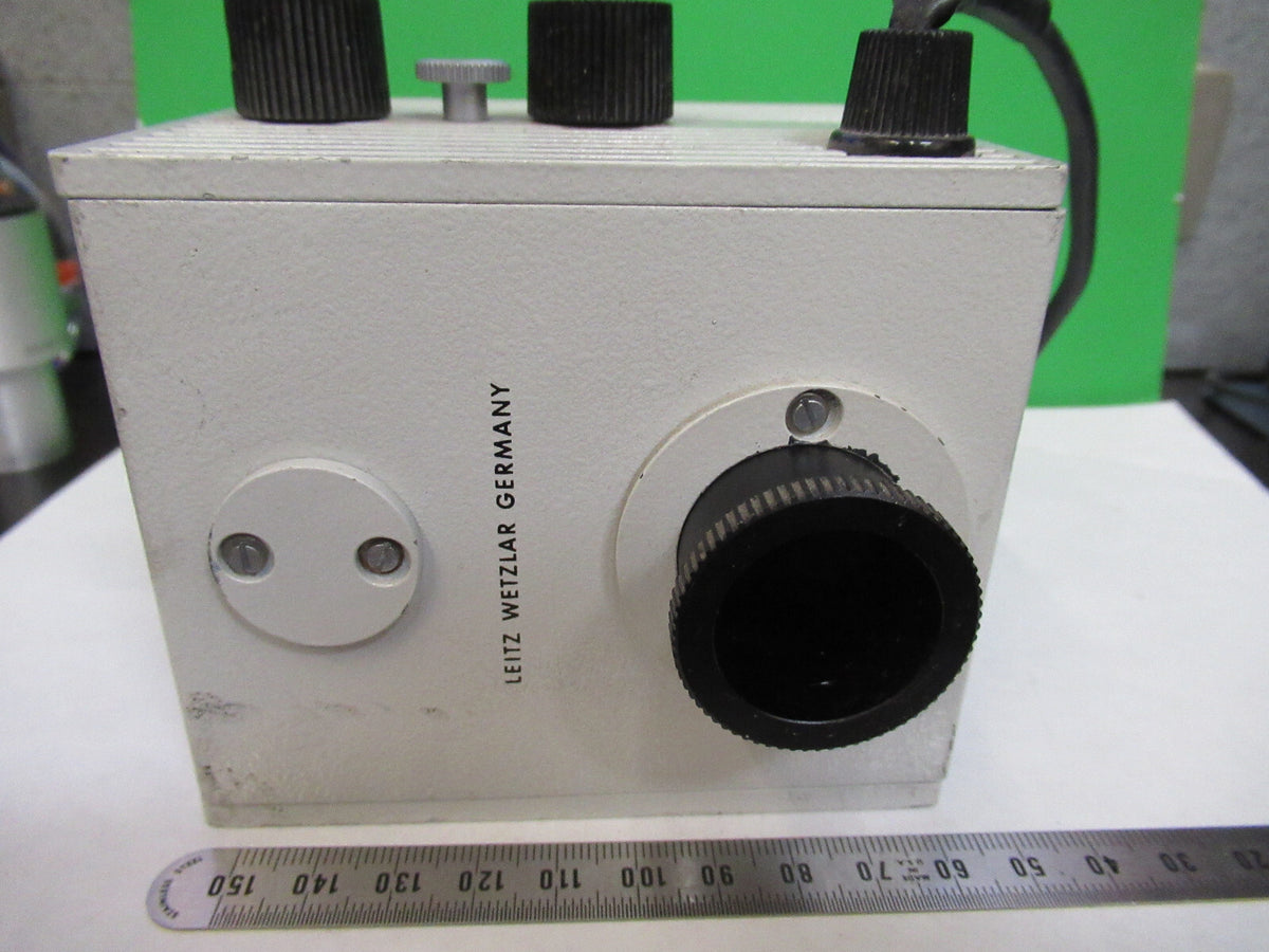 LEITZ WETZLAR GERMANY LAMP 6V ASSEMBLY MICROSCOPE PART AS PICTURED 82-A-84