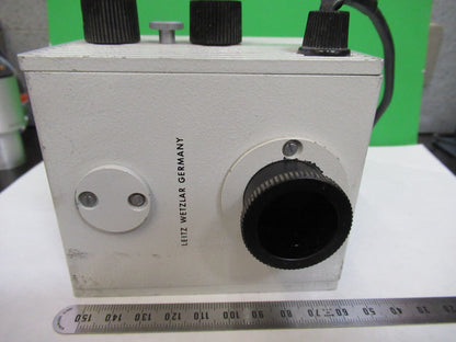 LEITZ WETZLAR GERMANY LAMP 6V ASSEMBLY MICROSCOPE PART AS PICTURED 82-A-84