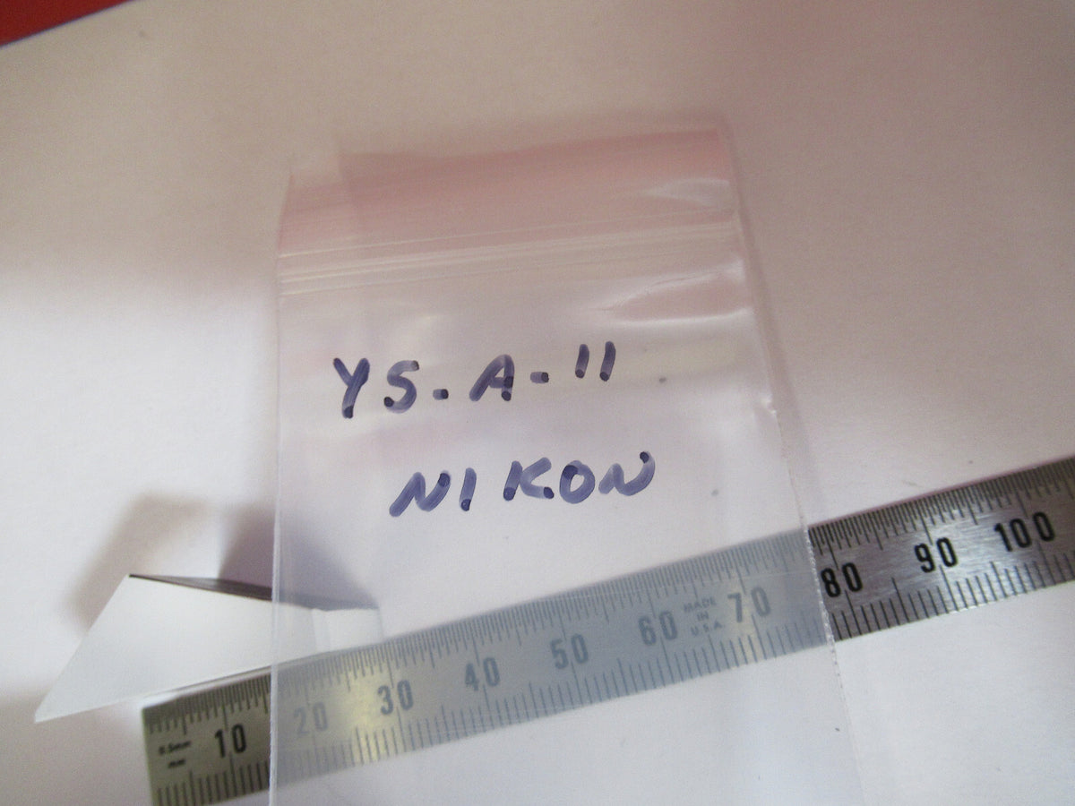 Nikon Japan Prism Glass Optics Microscope Part