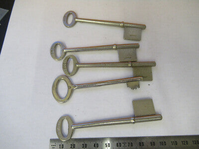 LOT ASSORTED CASE KEYS BLANKS MICROSCOPE PART AS PICTURED &H1-B-58