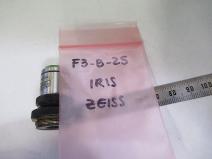 Antique Carl Zeiss AG Jena Iris 90X Objective Microscope Part