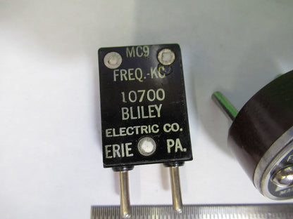 ANTIQUE BLILEY XTAL QUARTZ CRYSTAL FREQUENCY CONTROL RADIO AS PICTURED T6-B-45