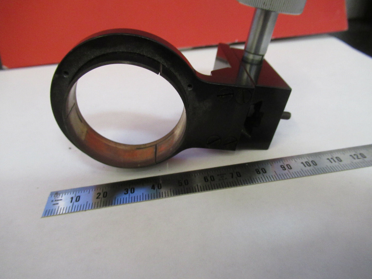 Ernst Leitz Wetzlar Brass Condenser Holder Microscope Part