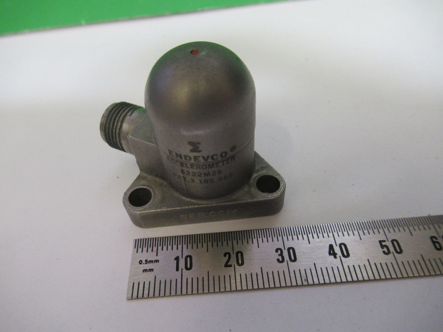 ENDEVCO MEGGITT 6222M26 HIGH TEMP NSN ACCELEROMETER SENSOR AIRCRAFT X4-A-80