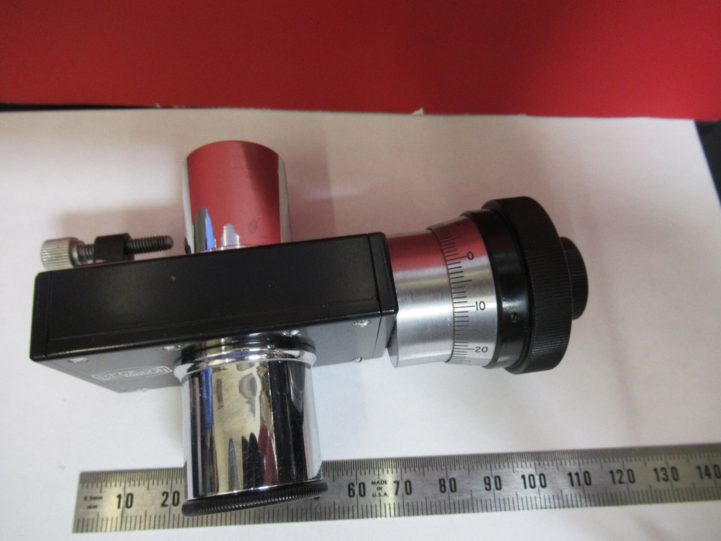 BECK LONDON FILAR MEASURING OCULAR EYEPIECE MICROSCOPE PART AS PICTURED T1-A-72