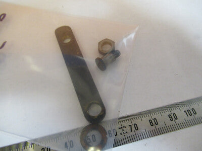 BAUSCH LOMB  BRASS BAR for mirror ANTIQUE MICROSCOPE PART AS PICTURED &P2-A-06