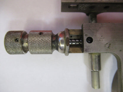 Antique Very Rare Spencer Lens Co. Xy Stage Clip Microscope Part