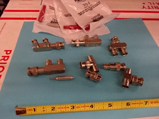 Lot BNC Connector Adapters RF Microwave Frequency