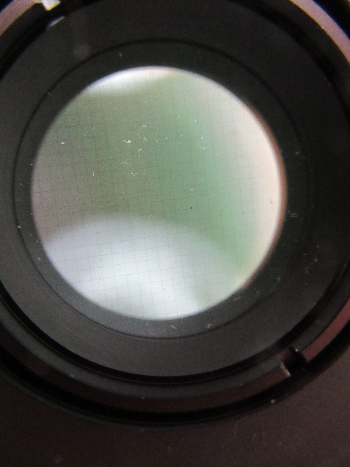 AUS JENA GERMANY HUGE SLIDE RETICLE GRID MICROSCOPE PART AS PICTURED T2-A-37