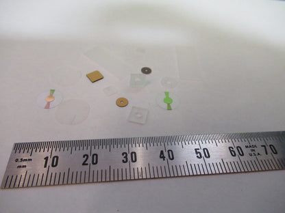 Lot Blanks Piezoelectric Quartz Crystal X-y-cut Gold Coated Piezo Sensor