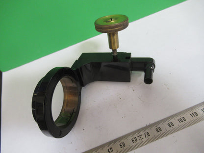 Antique Microscope Part Ernst Leitz Germany Brass Condenser Hol