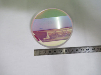 OPTICAL FLAT 532nm COATED FUSED SILICA PRO ZYGO LASER OPTICS AS PICTURED 98-A-07