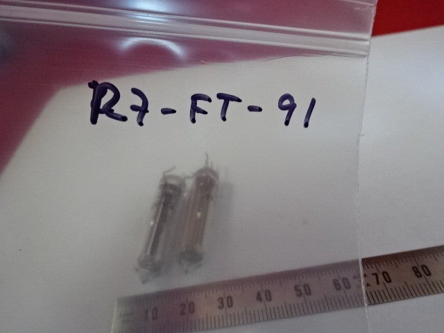 LOT 2 EA RUSSIAN QUARTZ CRYSTAL GLASS PACKAGE FREQUENCY CONTROL &R7-FT-91