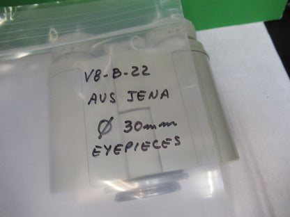 AUS JENA GERMANY BINOCULAR HEAD 30mm MICROSCOPE PART AS PICTURED V8-B-22