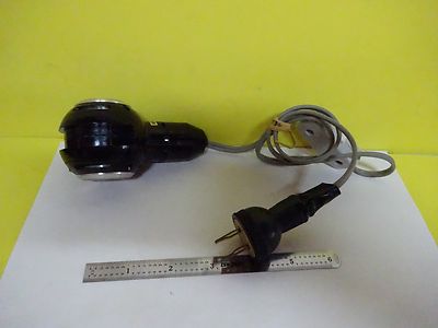 Microscope Part Lamp Illuminator + Filter Tested Ok Japan Optics
