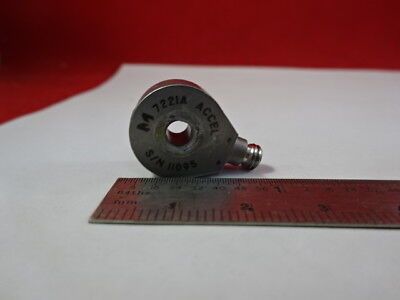 MEGGITT ENDEVCO 7221A ACCELEROMETER VIBRATION SENSOR AS IS #B8-A-10