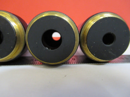 Lot Objectives Lenses Olympus Japan Optics Microscope Part