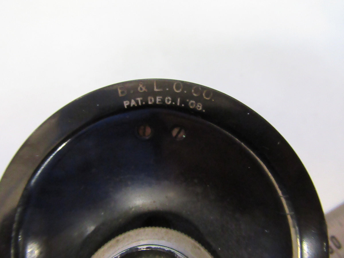 ANTIQUE BAUSCH LOMB NOSEPIECE ASSEMBLY MICROSCOPE PART OPTICS AS PICTURED S1-B10