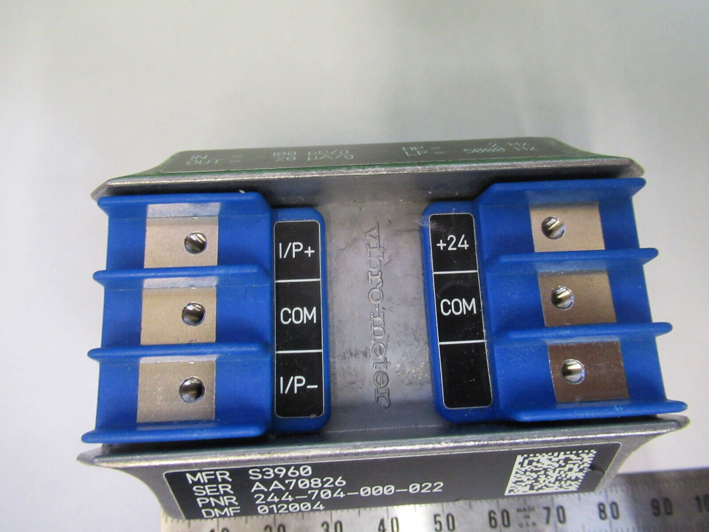 MEGGITT VIBRO-METER IPC704 244-704-000-022 AMP MODULE for ACCEL 5-B-18