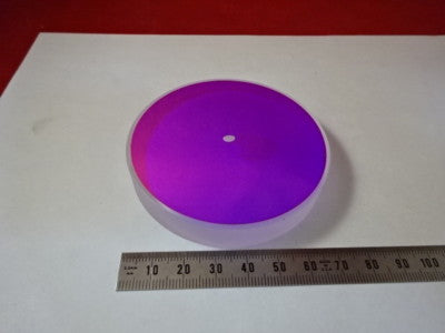 Optical Flat Fused silica 3" Dia Dichroic Mirror Hollowed Laser Optics