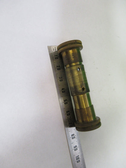 Spencer Lens Co. Antique Brass Fine Micrometer Microscope Part