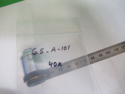 Metz 40X Objective Lens Microscope Part