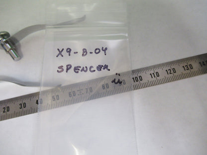 SPENCER AO USA PAIR CLIPS STAGE MICROSCOPE PART AS PICTURED X9-B-04