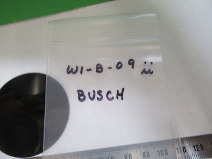 GLASS GREEN FILTER for ANTIQUE EMIL BUSCH MICROSCOPE PART AS PICTURED W1-B-09
