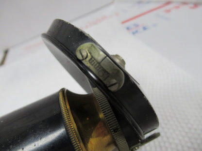 Antique Bausch & Lomb Tubus + Nosepiece Microscope Part