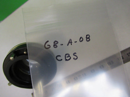 CBS BECK KASSEL CONDENSER ASSEMBLY GERMANY MICROSCOPE PART AS PICTURED G8-A-08