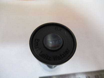LEITZ GERMANY EYEPIECE 6X OCULAR MICROSCOPE PART AS PICTURED Y2-A-94
