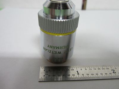 Microscope Part Objective Ernst Leitz Phaco 1 Ef 10X Germany Optics