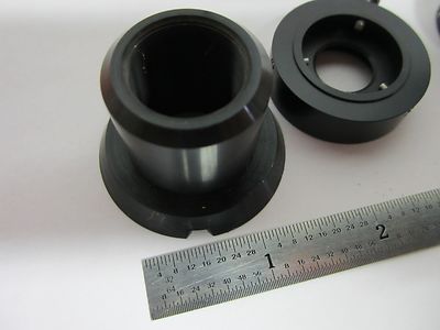 lot 3 ea MICROSCOPE OLYMPUS OBJECTIVE PARTS DIC OPTICS NOMARSKI BIN#B3-W-12