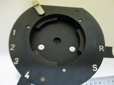 MICROSCOPE PART ELLIPSOMETER FILTER CHANGER OPTICS AS IS BIN#U3-06