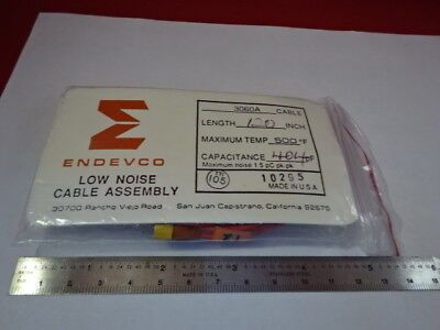 CABLE for MEGGITT ENDEVCO LOW NOISE 3060A ACCELEROMETER VIBRATION SENSOR #7-DT