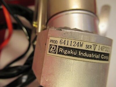 RIGAKU JAPAN X-RAY DEVICE SENSOR 641124W HIGH VOLTAGE ELECTRONICS #C7-A-07