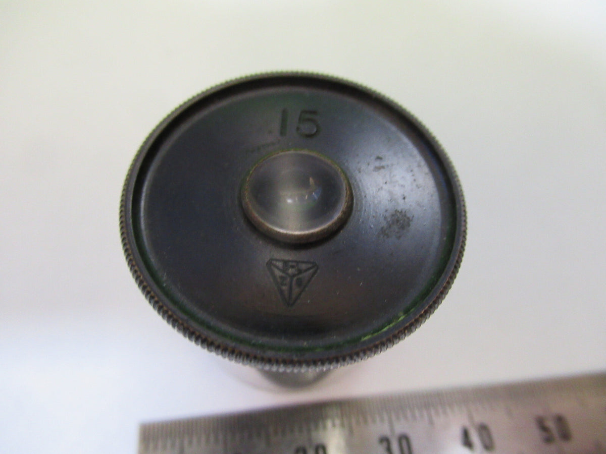 Antique Bausch & Lomb 15X Eyepiece Ocular Microscope Part