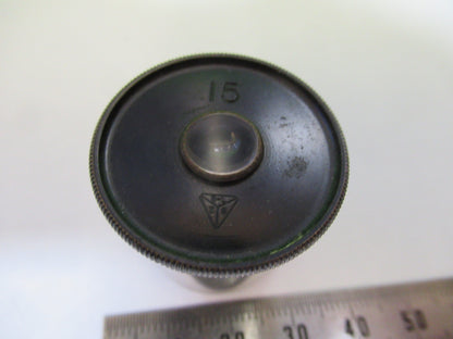 Antique Bausch & Lomb 15X Eyepiece Ocular Microscope Part