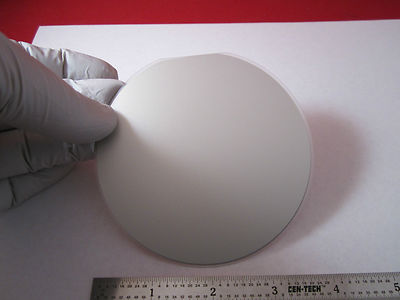 RARE SAPPHIRE WAFER SINGLE CRYSTAL COATED WITH PLATINUM 3000 ANGSTROMS  BIN#1C