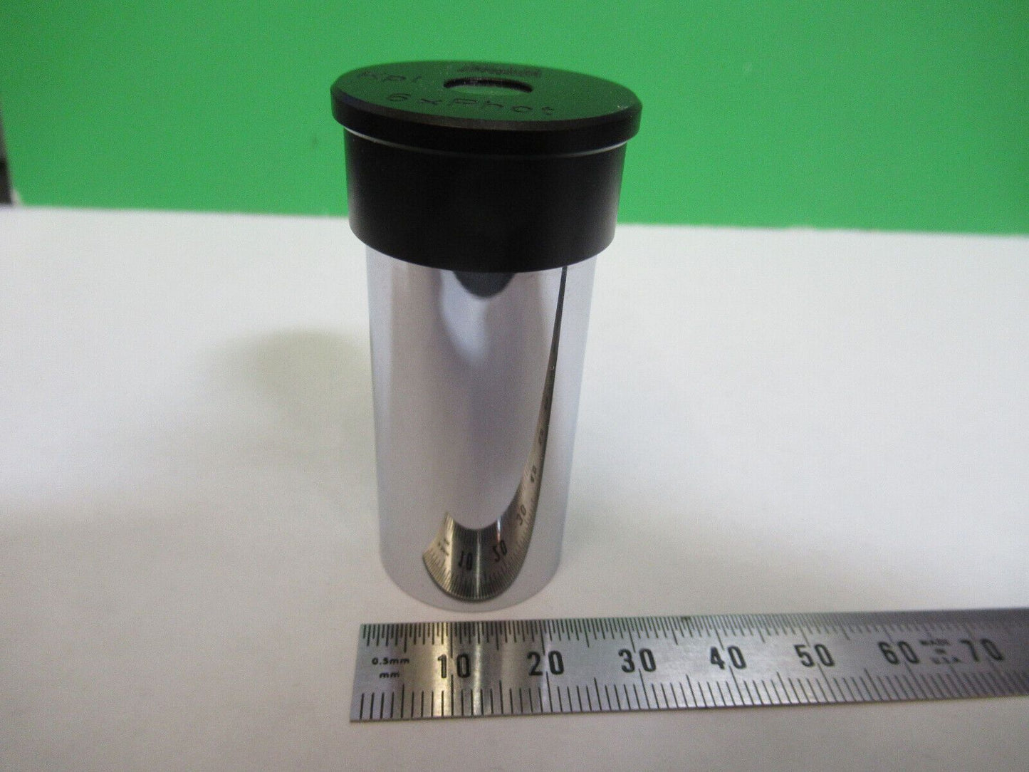 MIKROSKOPTEIL OKULAR WILD HEERBRUGG SWISS 6xPhot WIE ABGEBILDET S8-A-98