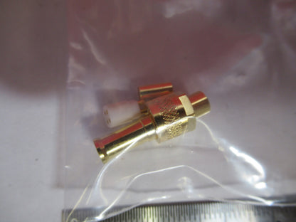 CONNECTOR 1/4-28 FOUR PINS for  TRIAXIAL CABLE SENSORS  AS PICTURED  T9-A-45