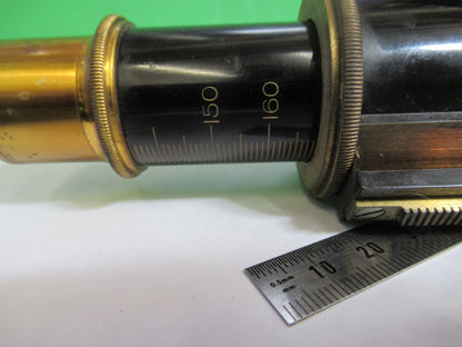 Antique Bausch & Lomb Tubus + Nosepiece Microscope Part