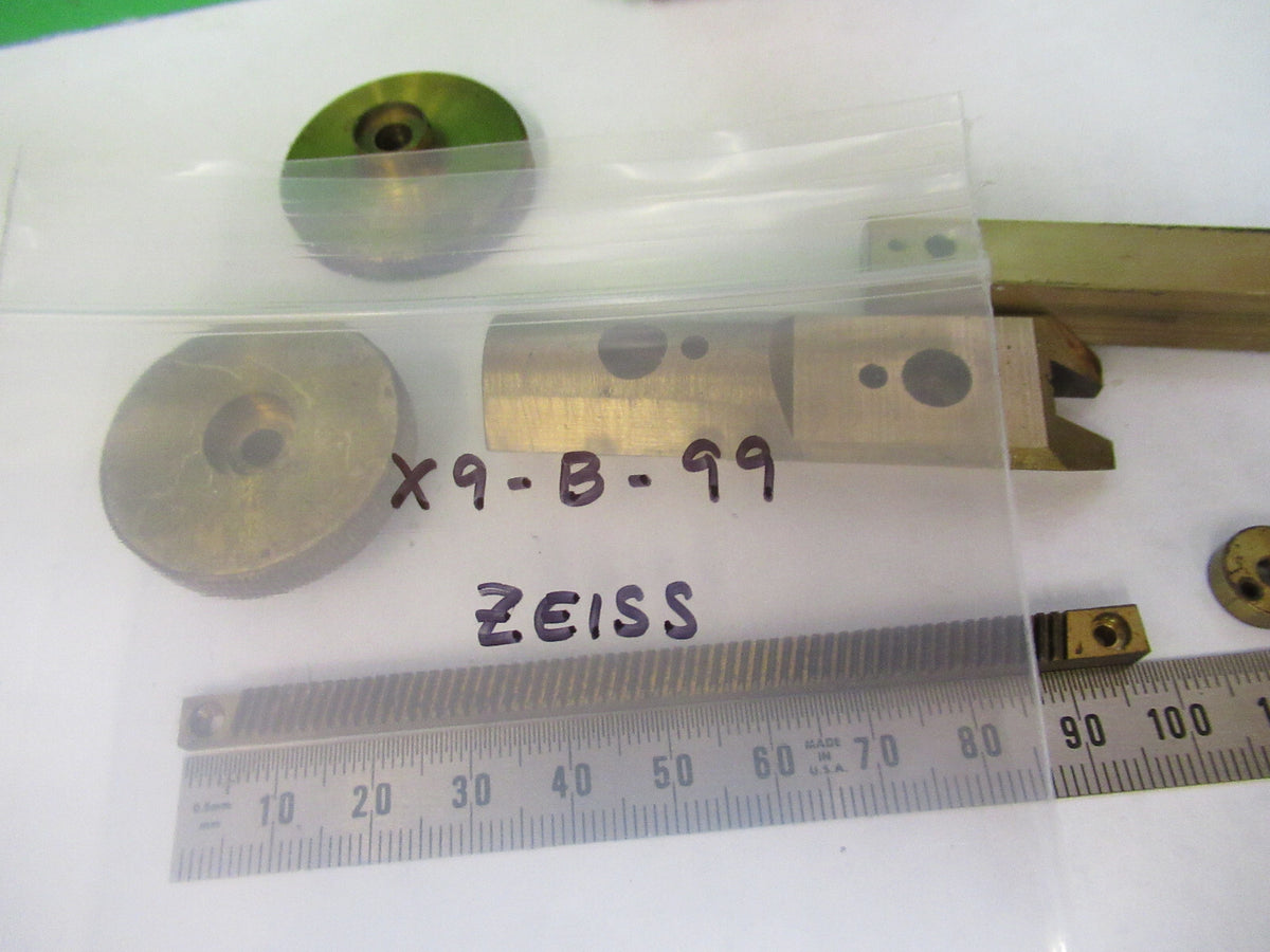 Carl Zeiss AG Germany Antique Brass Parts Microscope Part