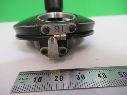 ANTIQUE NOSEPIECE AO SPENCER MICROSCOPE PART AS PICTURED U9-A-37