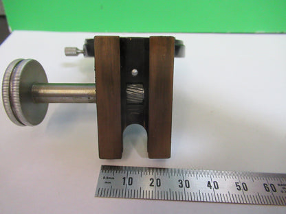 Bausch & Lomb Brass Condenser Holder Antique Microscope Part