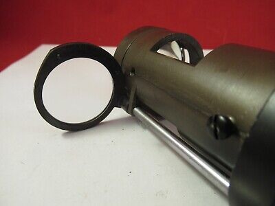 ZEISS POLMI DEUTSCHLAND MESSING MONTIERTE LINSENOPTIK MIKROSKOP WIE ABGEBILDET &amp;12-A-68